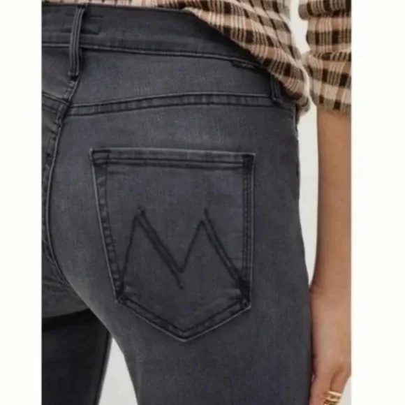 MOTHER The Dazzler Mid Rise Ankle Jeans-Lighting Up Lanterns - Picture 3 of 9